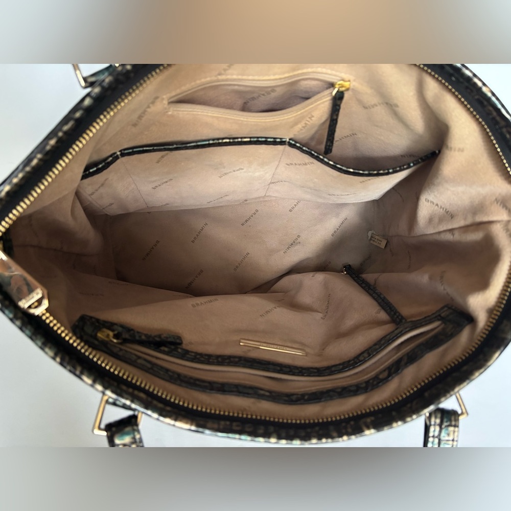Brahmin Medium Asher Agate Melbourne Bag and Wallet - Picture 4 of 13